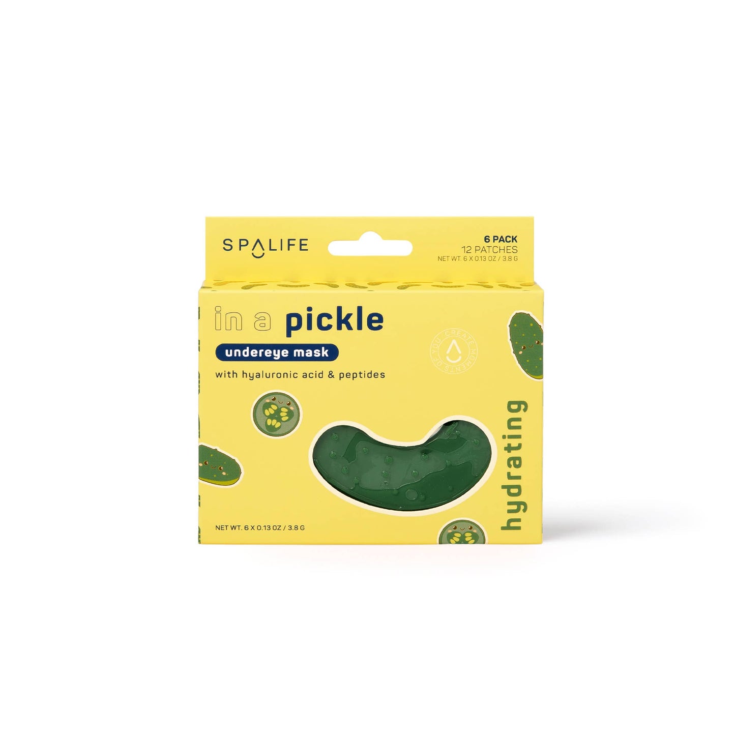 My Spa Life - In a Pickle Hydrating Undereye Masks - 6 Pairs
