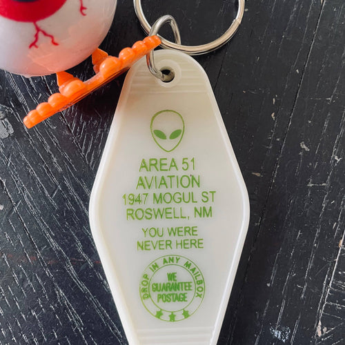 Motel Key Fob - Area 51 Aviation, Roswell NM