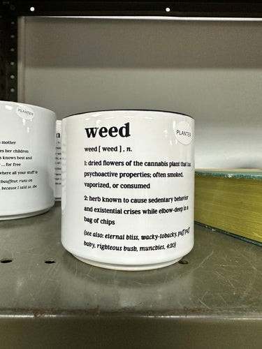 WEED PLANTER