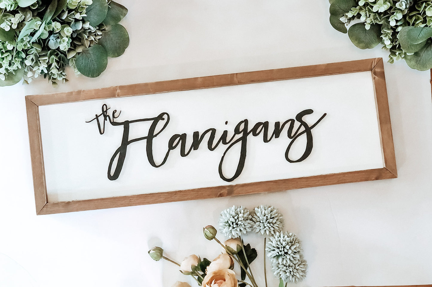 CURSIVE "THE (CUSTOM)" 3D LETTERING