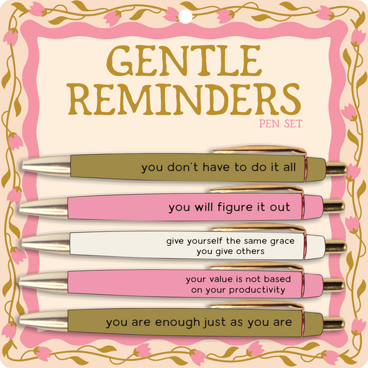 FUN CLUB - Gentle Reminders Pen Set