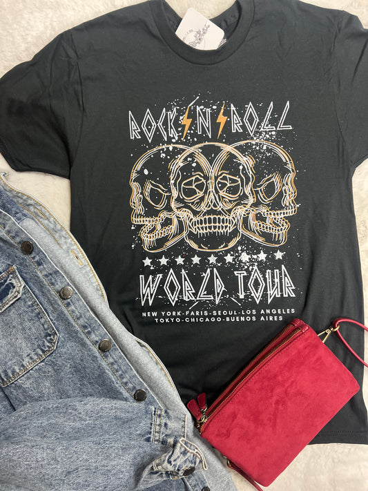 ROCK N ROLL SKULL WORLD TOUR