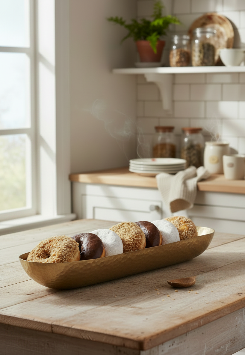 Made Market Co. - Brass Bread Bowl