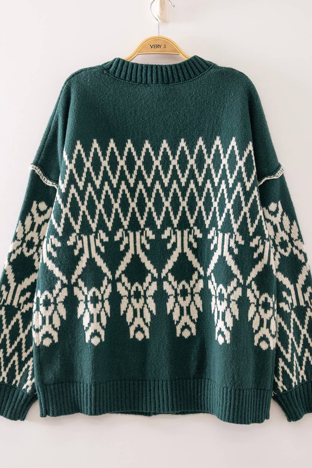 Winter Lodge Jacquard Cardigan