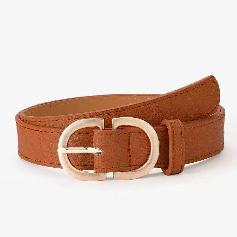 Aili's Corner - Everyday D Ring Belts: Leopard