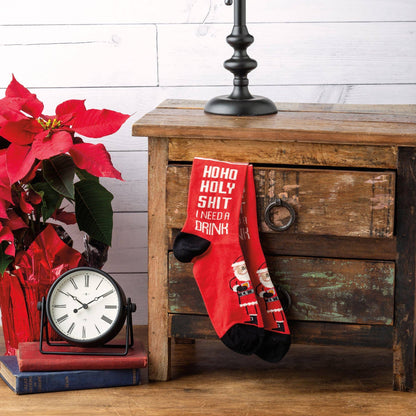 HO HO HO HOLY SHIT I NEED A DRINK SOCKS