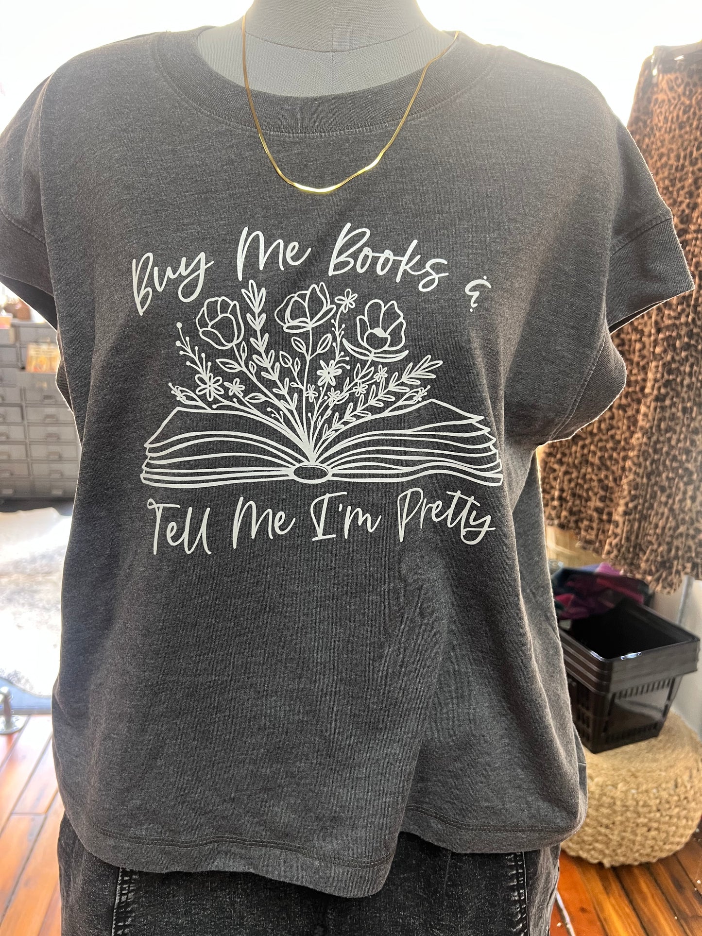 BUY MY BOOK + TELL ME I’M PRETTY TEE