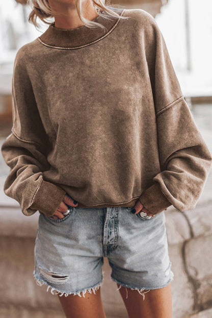 VINTAGE BROWN PULLOVER