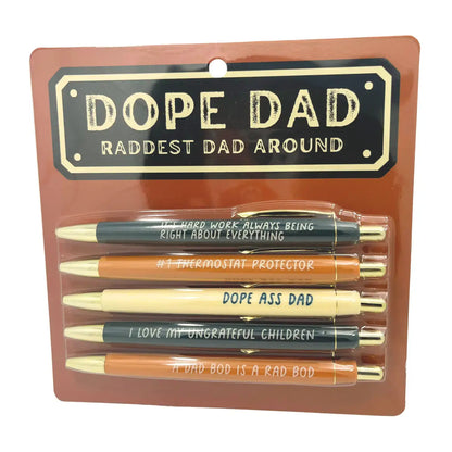 FUN CLUB - Dope Dad Pen Set (mens gifts, pens, father's day)