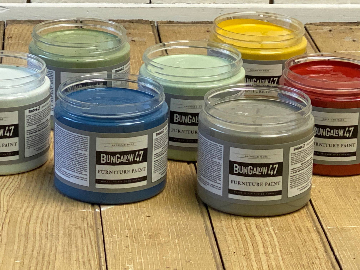 Bungalow 47 Furniture Paint - Layered Linen chalk and clay Furniture Paint: 8 oz.