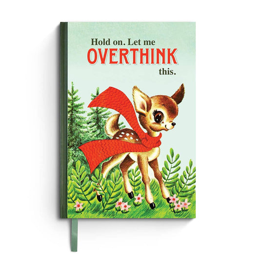 HOLD ON. LET ME OVERTHINK THIS. A FUNNY NOTEBOOK.