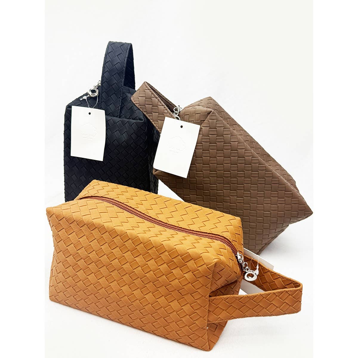 Love and Repeat - Elegant PU Leather Light Weight Cosmetic Bag: MIX COLOR / ONE(12)