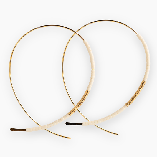 Lenny & Eva - Collection Pack - Norah Pack with Display: Earring-Ivory