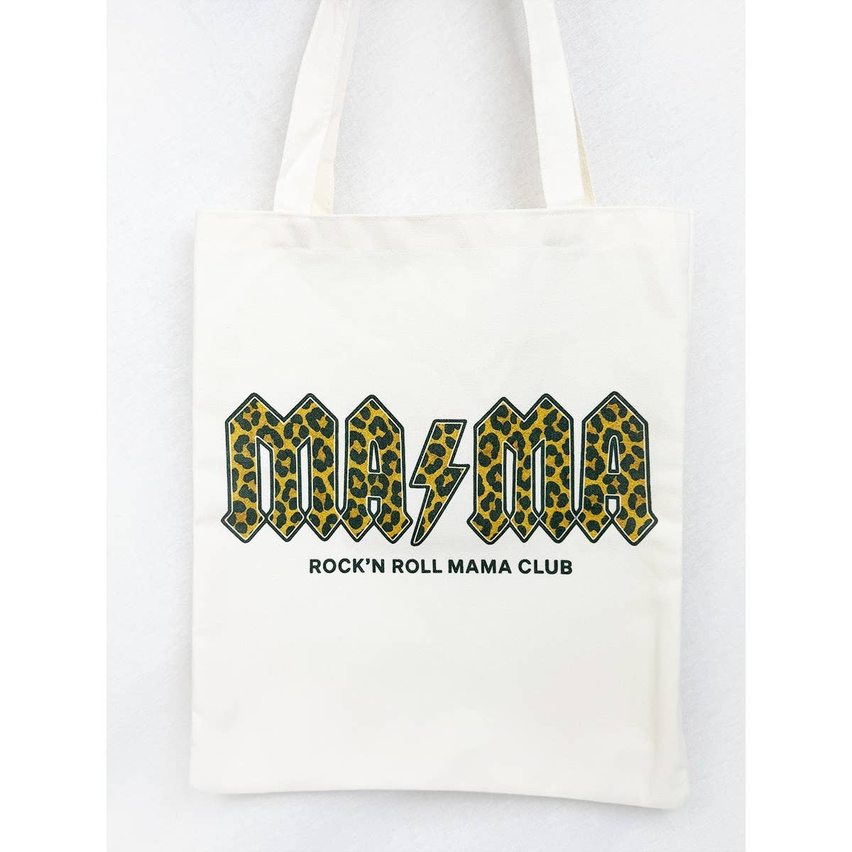 Love and Repeat - Reusable MAMA Graphic Cotton Bags: OATMEAL / ONE(6)