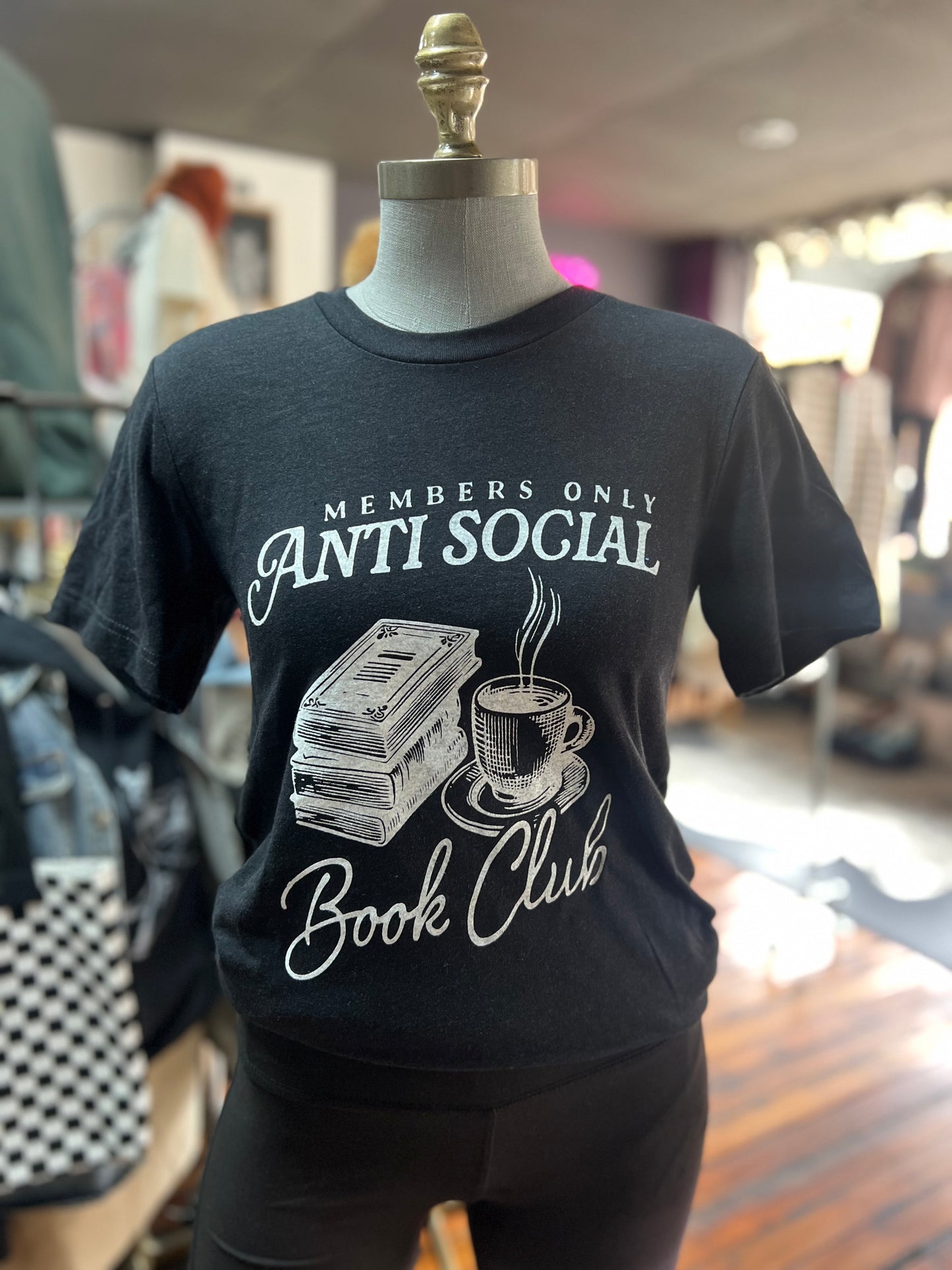 ANTI SOCIAL BOOK CLUB TEE