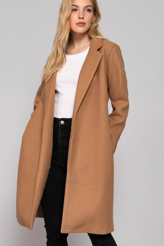 CAMEL SOFT LONG JACKET