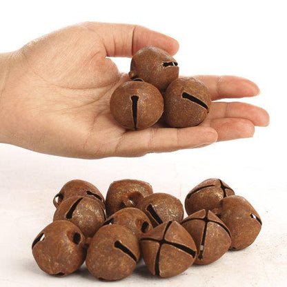Factory Direct Craft - 30mm Rusty Jingle Bells - Bag of 144 Rusted Bells