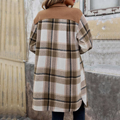 LONG PLAID + PRETTY SHACKET