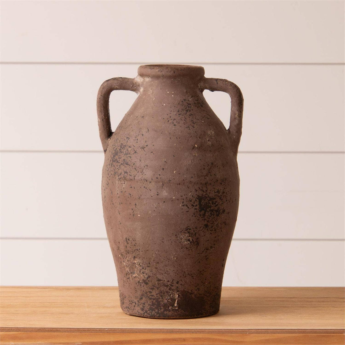 Audrey's Home & Gift - Weathered Tuscan Vase With Handles (PC)