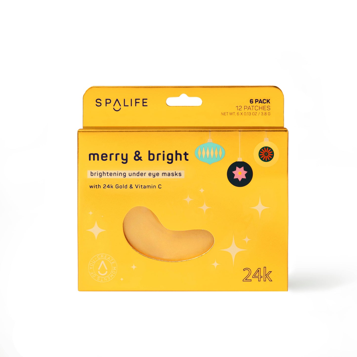 HOLIDAY MERRY + BRIGHT SMOOTHING UNDER EYE MASKS - 6 Pairs