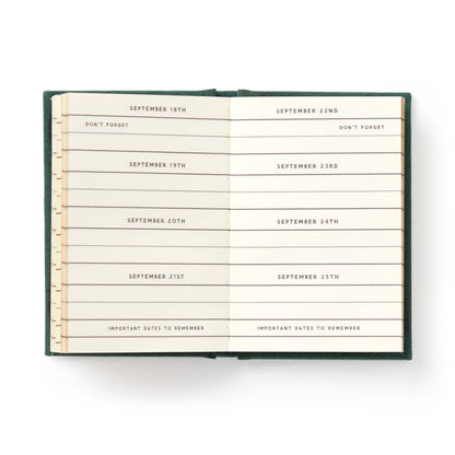Chronicle Books - Brass Monkey Dates People Get Mad If I Forget Tiny Diary