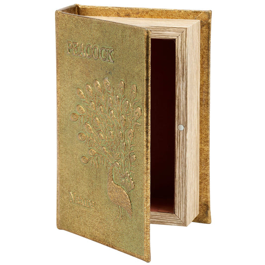 PEACOCK BOOK BOX