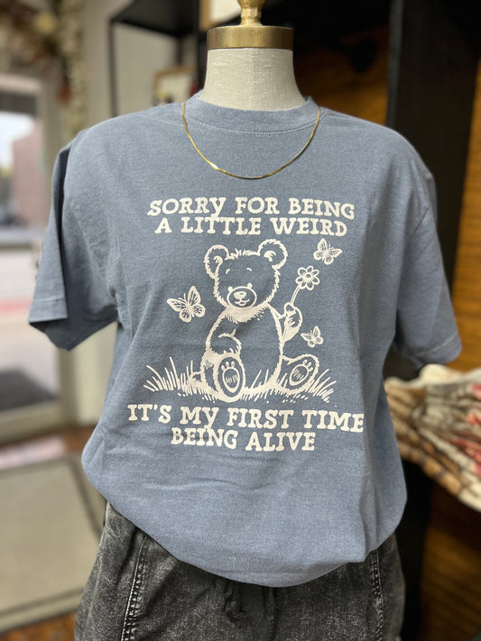 SORRY FOR BEING A LITTLE WEIRD