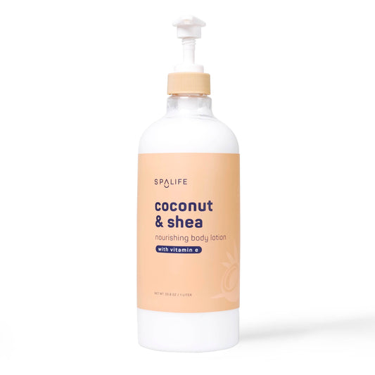 COCONUT & SHEA NOURISHING BODY LOTION WITH VITAMIN E