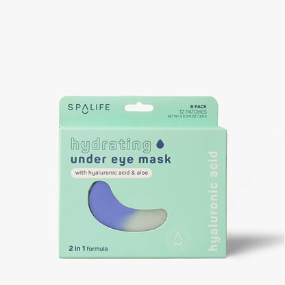 My Spa Life - Hydrating Under Eye Masks (2 in 1 Formula) - 6 Pairs