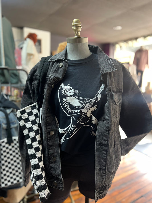 KITTY ROCKER TEE