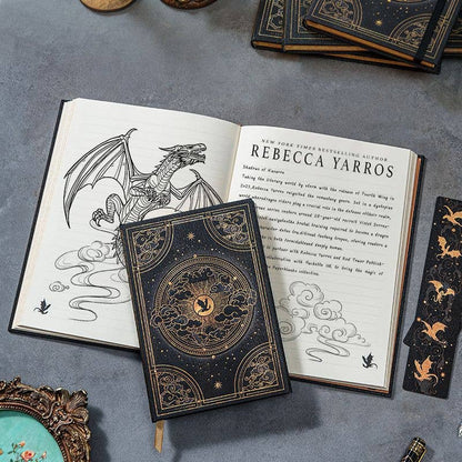 Chronicle Books - Paperblanks Shadows of Navarre Hardcover (Fourth Wing): Midi / Lined