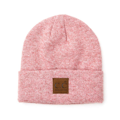 Aili's Corner - C.C® Heathered Boyfriend Beanie: Heather Cacao