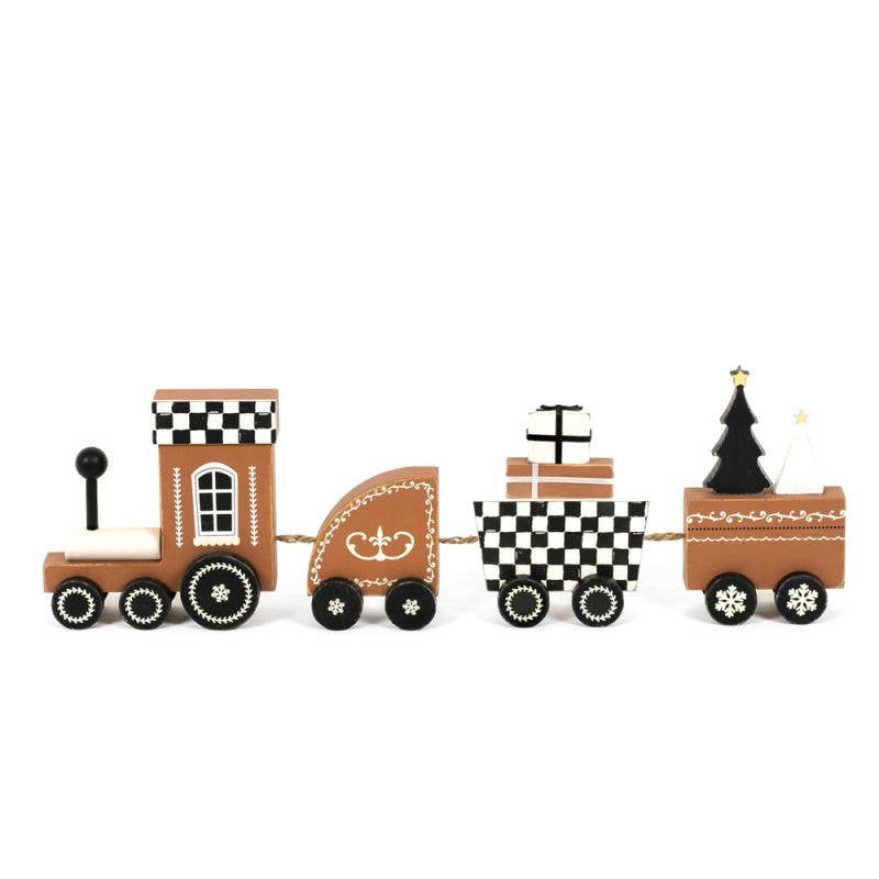 18x6 wooden train (CHRISTMAS) Christmas Decor