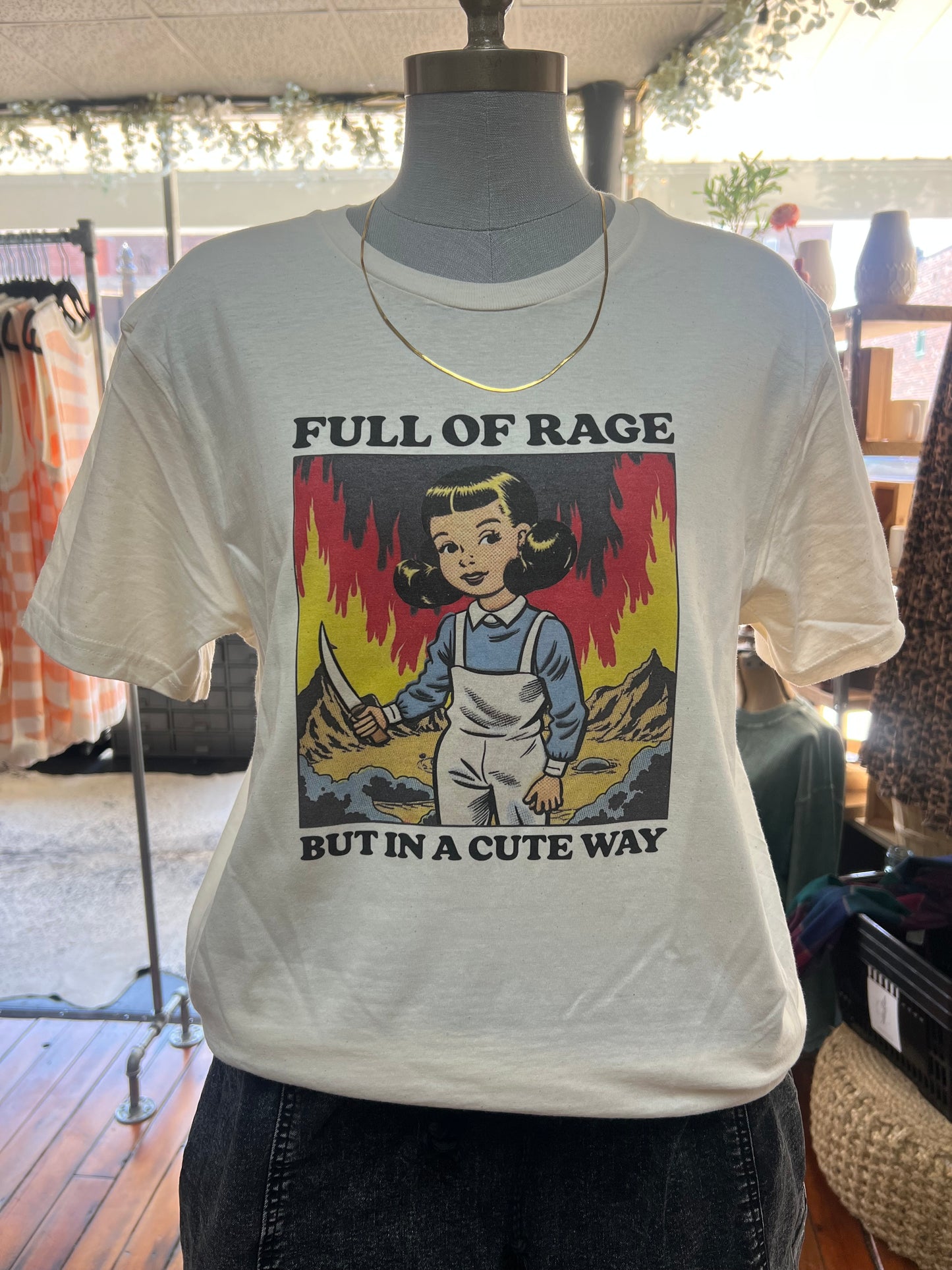 FULL OF RAGE BUT IN A CUTE WAY