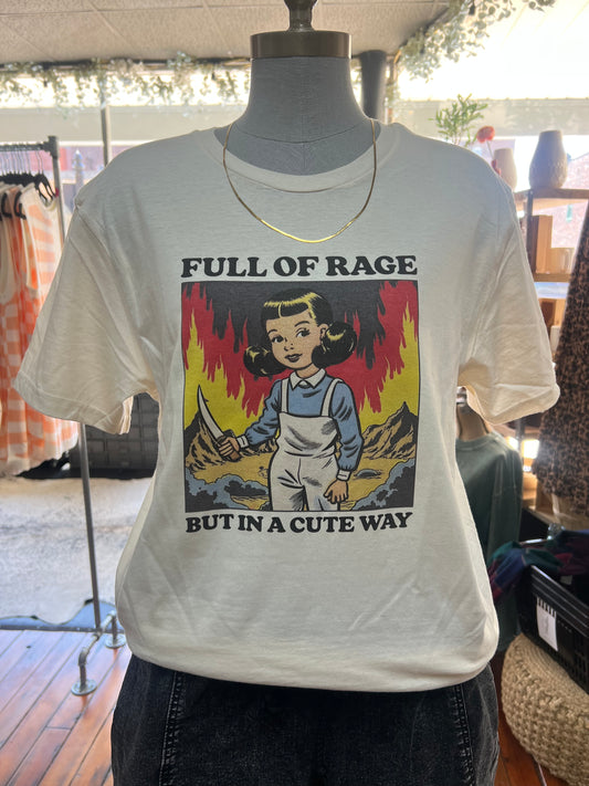 FULL OF RAGE BUT IN A CUTE WAY