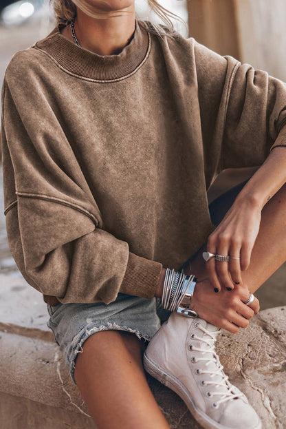 VINTAGE BROWN PULLOVER