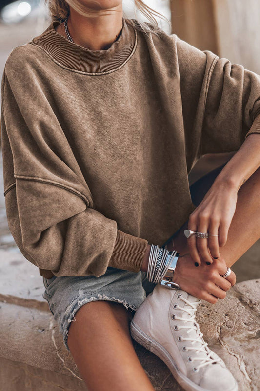 VINTAGE BROWN PULLOVER
