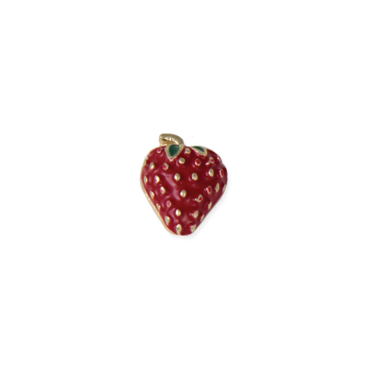 PICKED SWEET GOLD STRAWBERRY EARRINGS