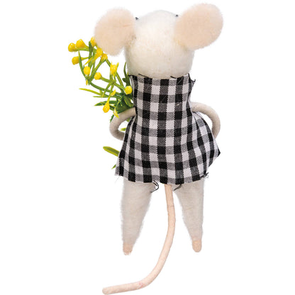 SAM AND SUE MICE CRITTER ORNAMENT SET