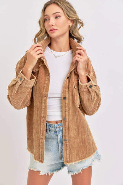 SHACKET MINERAL WASHED CORDUROY