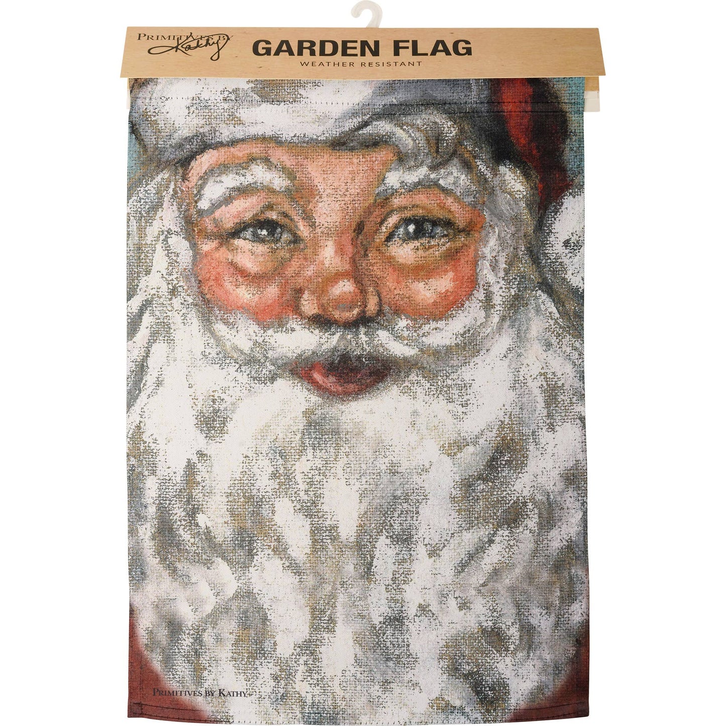 Primitives by Kathy - Santa Garden Flag