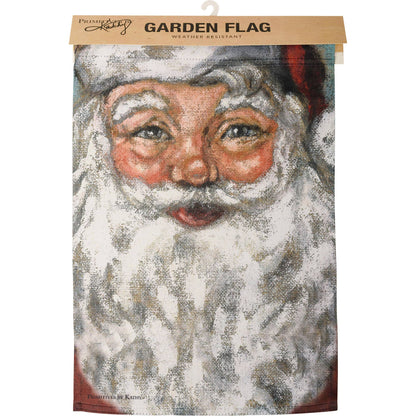 Primitives by Kathy - Santa Garden Flag