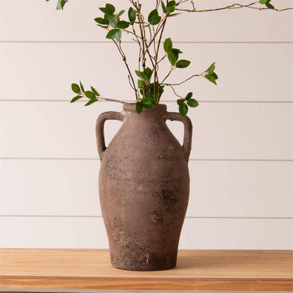 Audrey's Home & Gift - Weathered Tuscan Vase With Handles (PC)