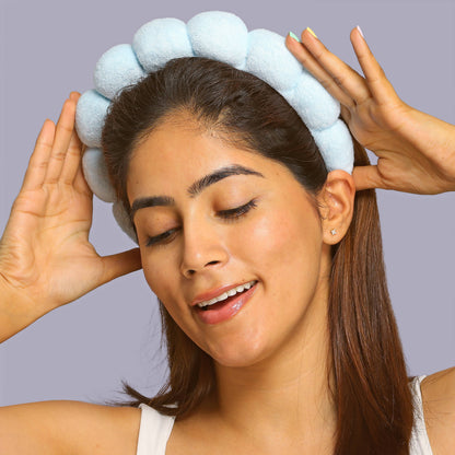 My Spa Life - Cloud Skincare Headband, For all Hair types - (Pink or Blue)