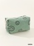 SMILEY FACE CORDUROY COSMETIC POUCH BAG