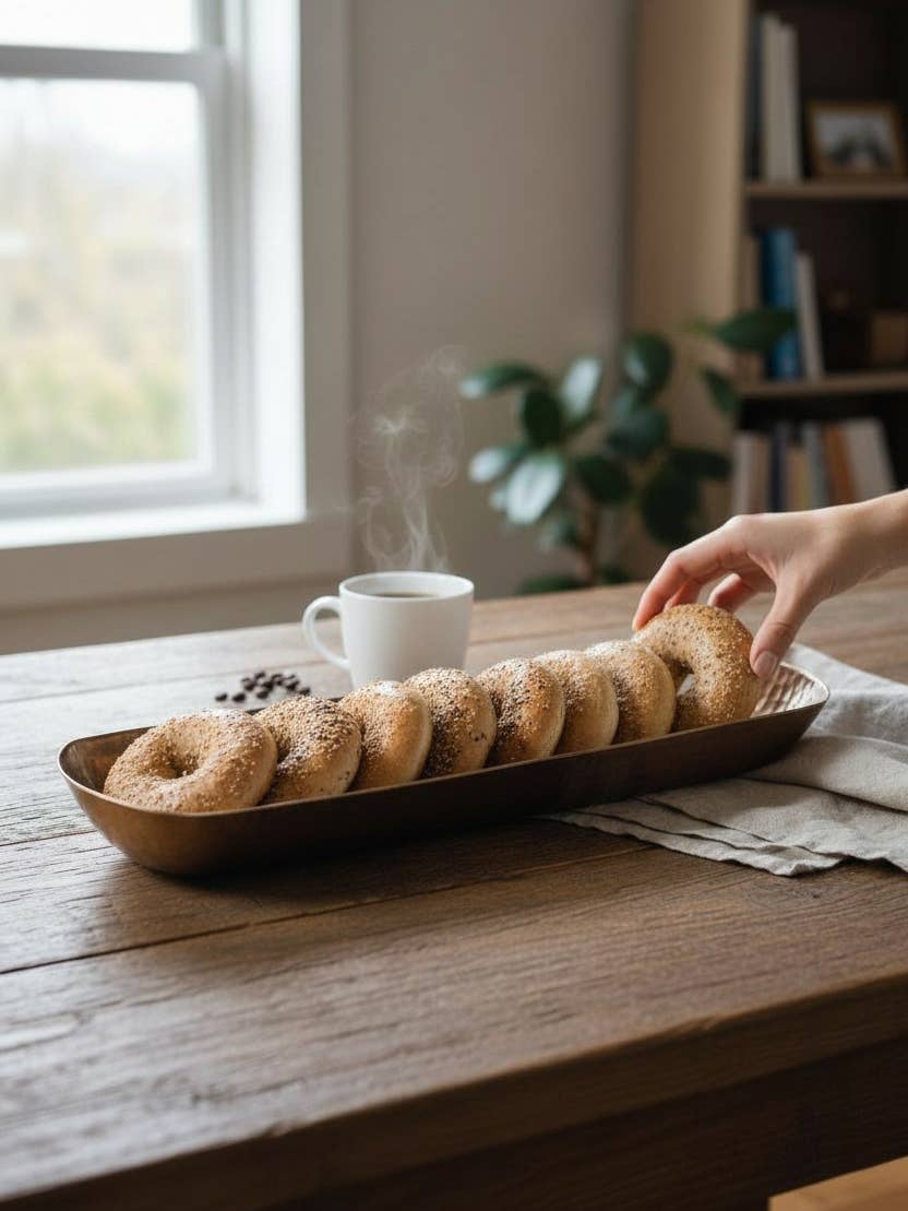 Made Market Co. - Brass Bread Bowl
