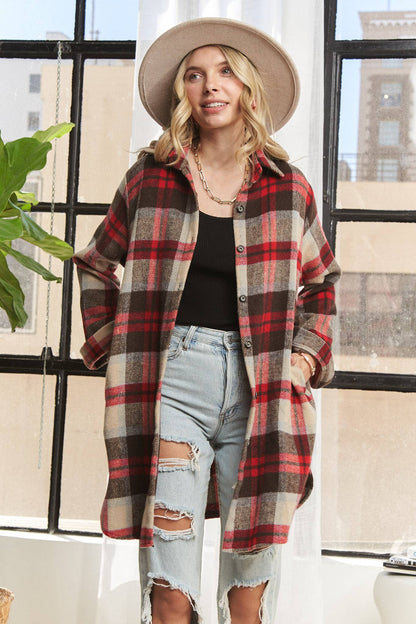 CLASSIC FLANNEL SHACKET