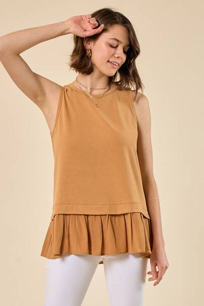 TOFFEE TWIST FRONT BURN OUT TOP