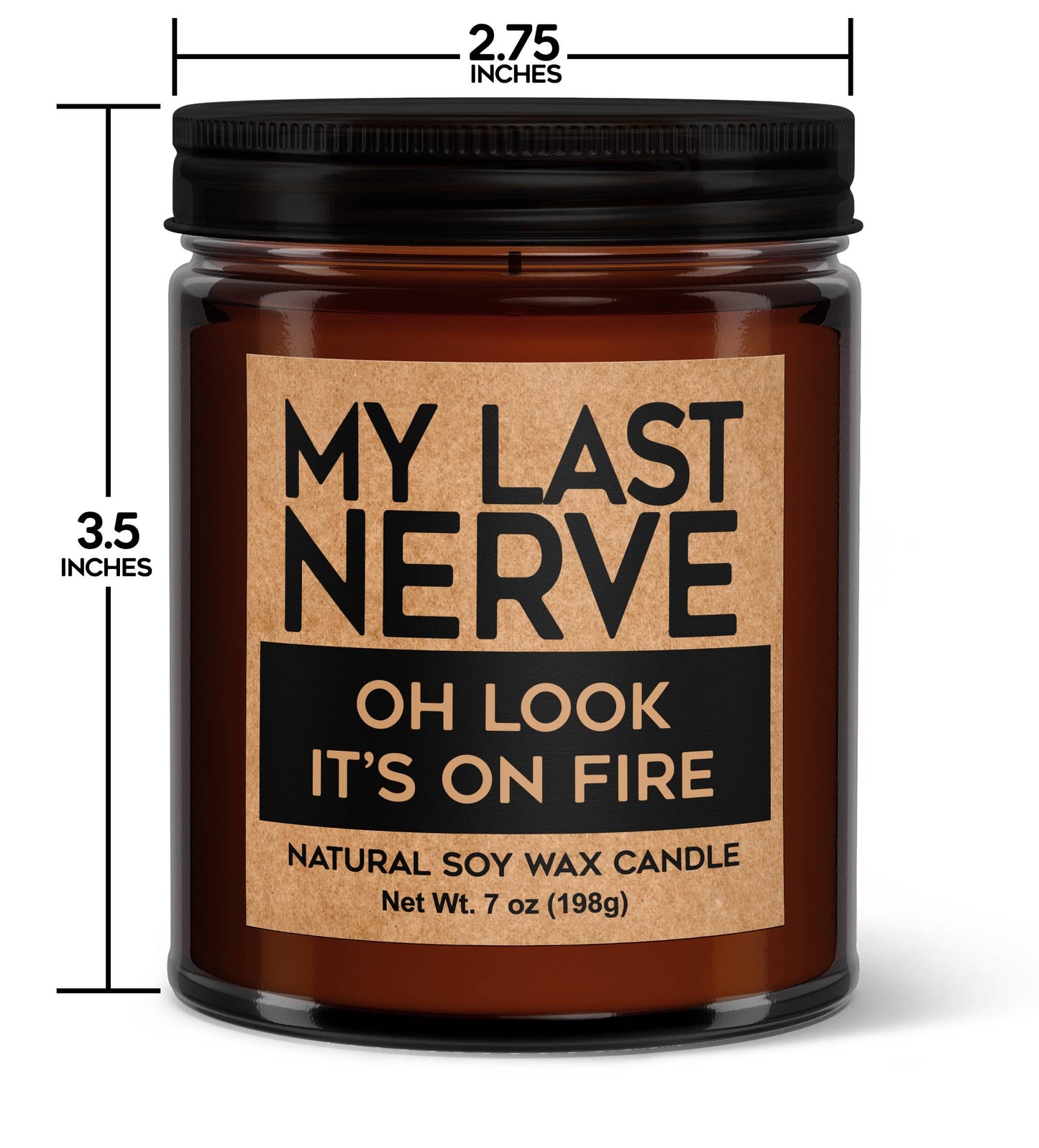 MY LAST NERVE CANDLE: Baked Apple Pie