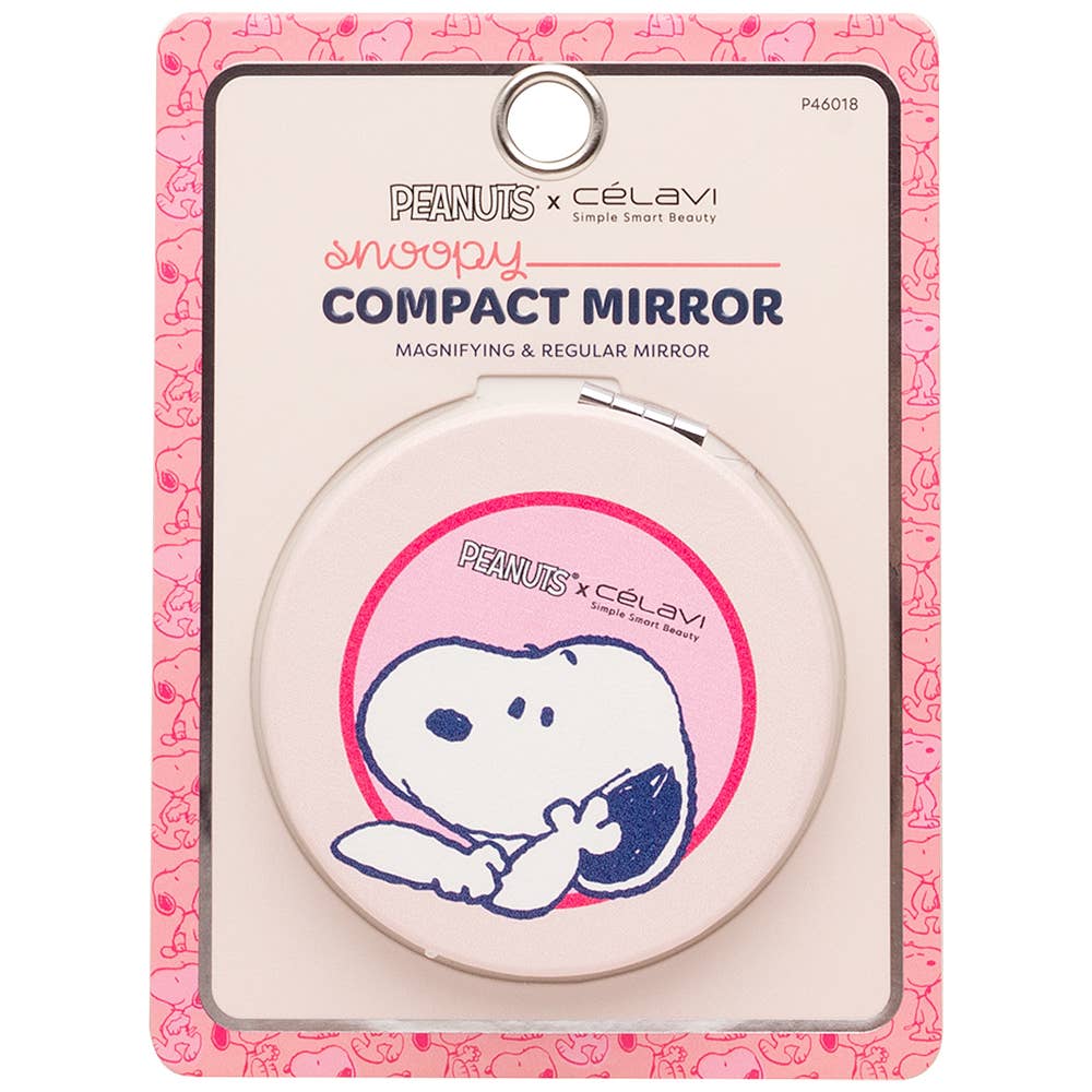 CELAVI X PEANUTS SNOOPY COMPACT MIRROR